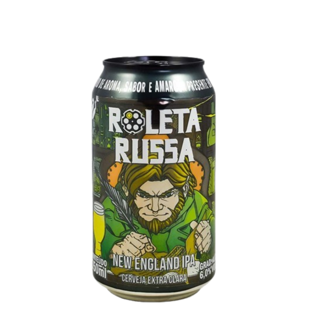 Cerveja Roleta Russa New England IPA Empório Frei Caneca