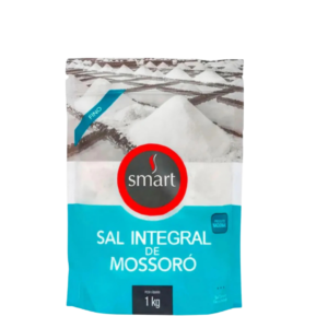 Sal Integral Marinho De Mossoró Fino Smart 1Kg