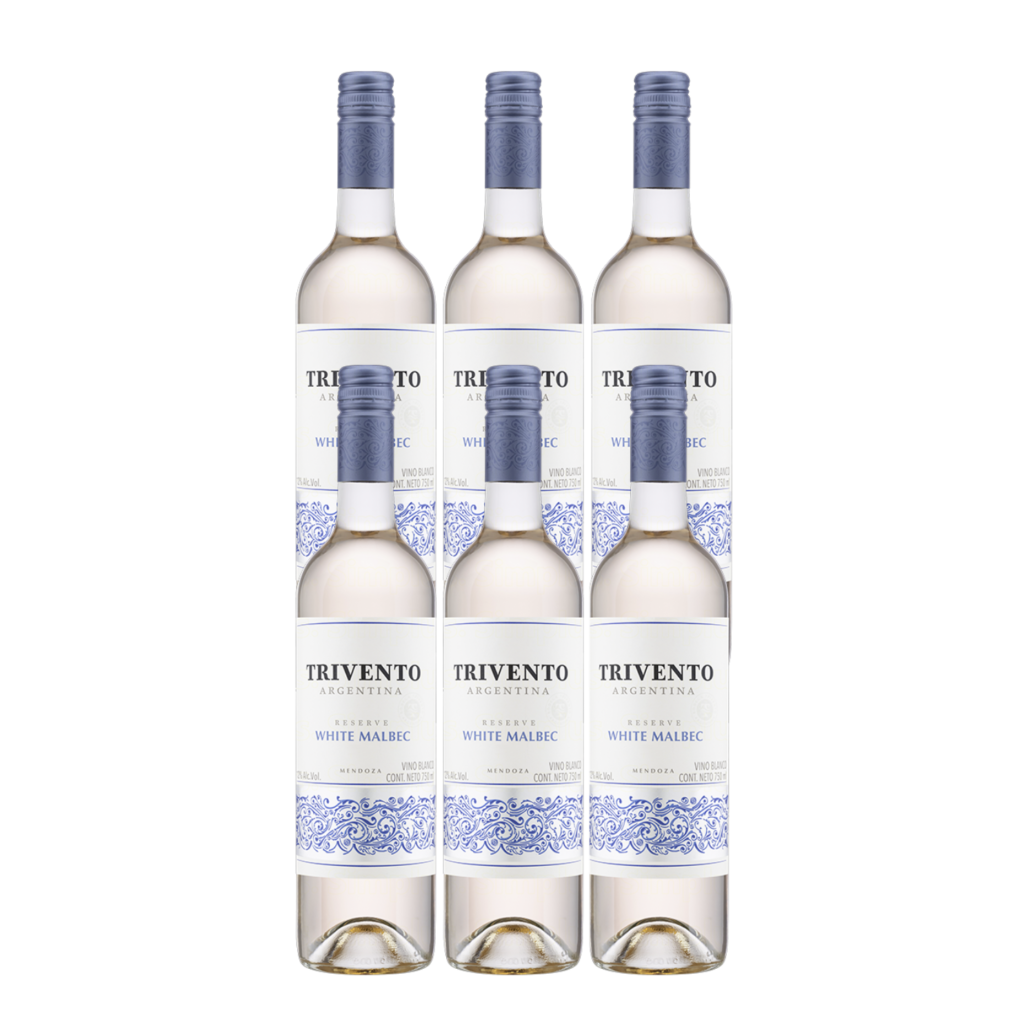 Vinho Trivento Reserve White Malbec 750ml – Caixa C/ 6 Unidades ...