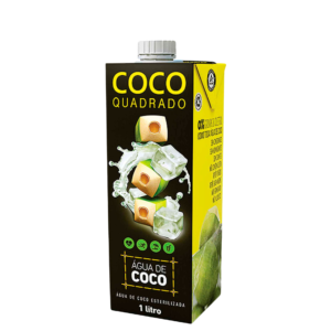 Água De Coco Quadrado Tradicional 1L