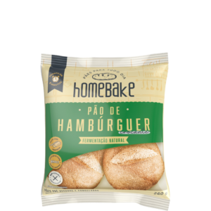 Pão de Hambúrguer Homebake 300g