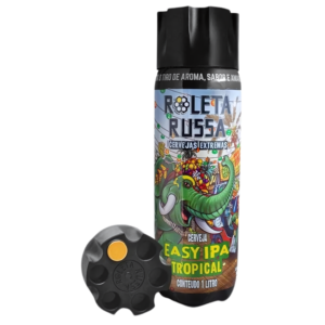 Cerveja Roleta Russa Growler Easy IPA 1L